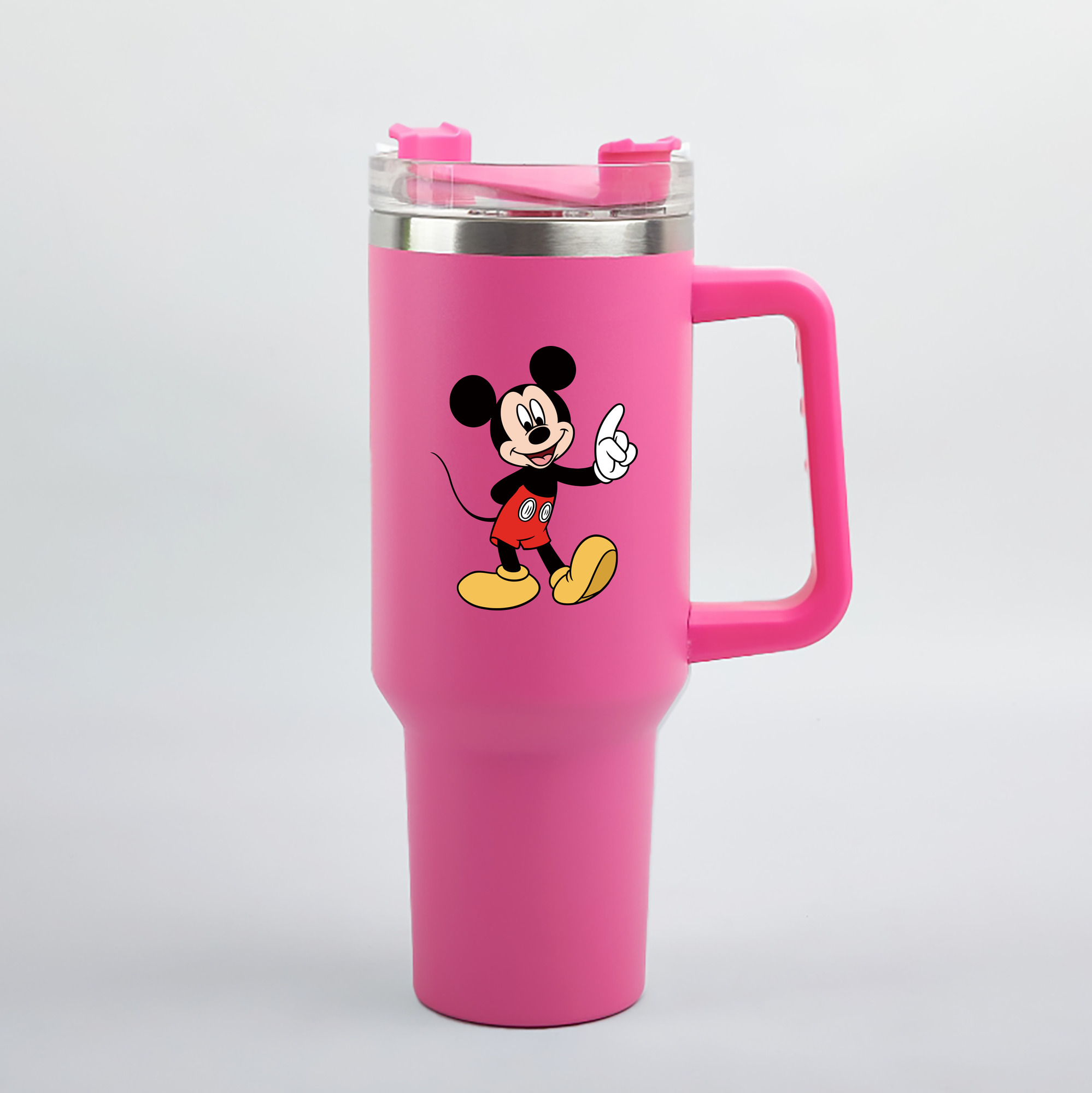 （画像用） ミッキーマウス Mickey Mouse 1200mL車用タンブラー（カラープリント）